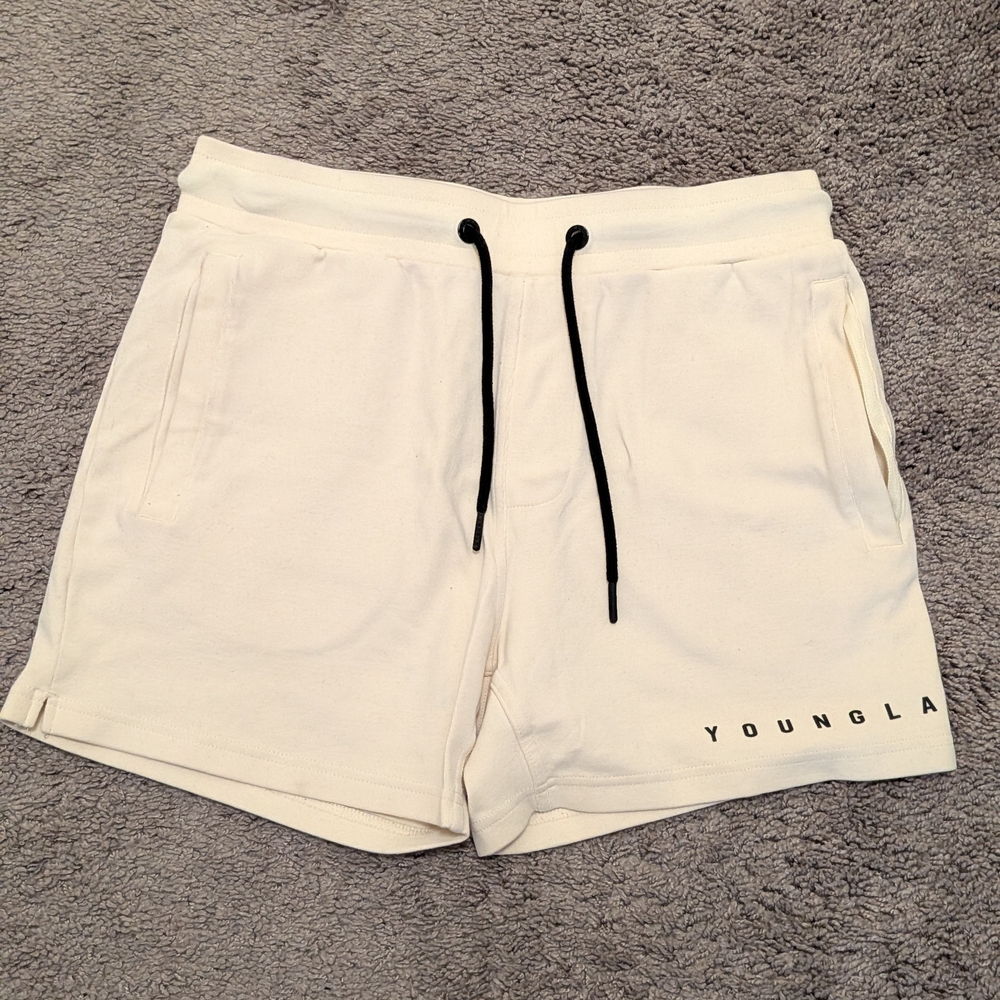 YoungLA 118 The Perfect Shorts (Off-White)